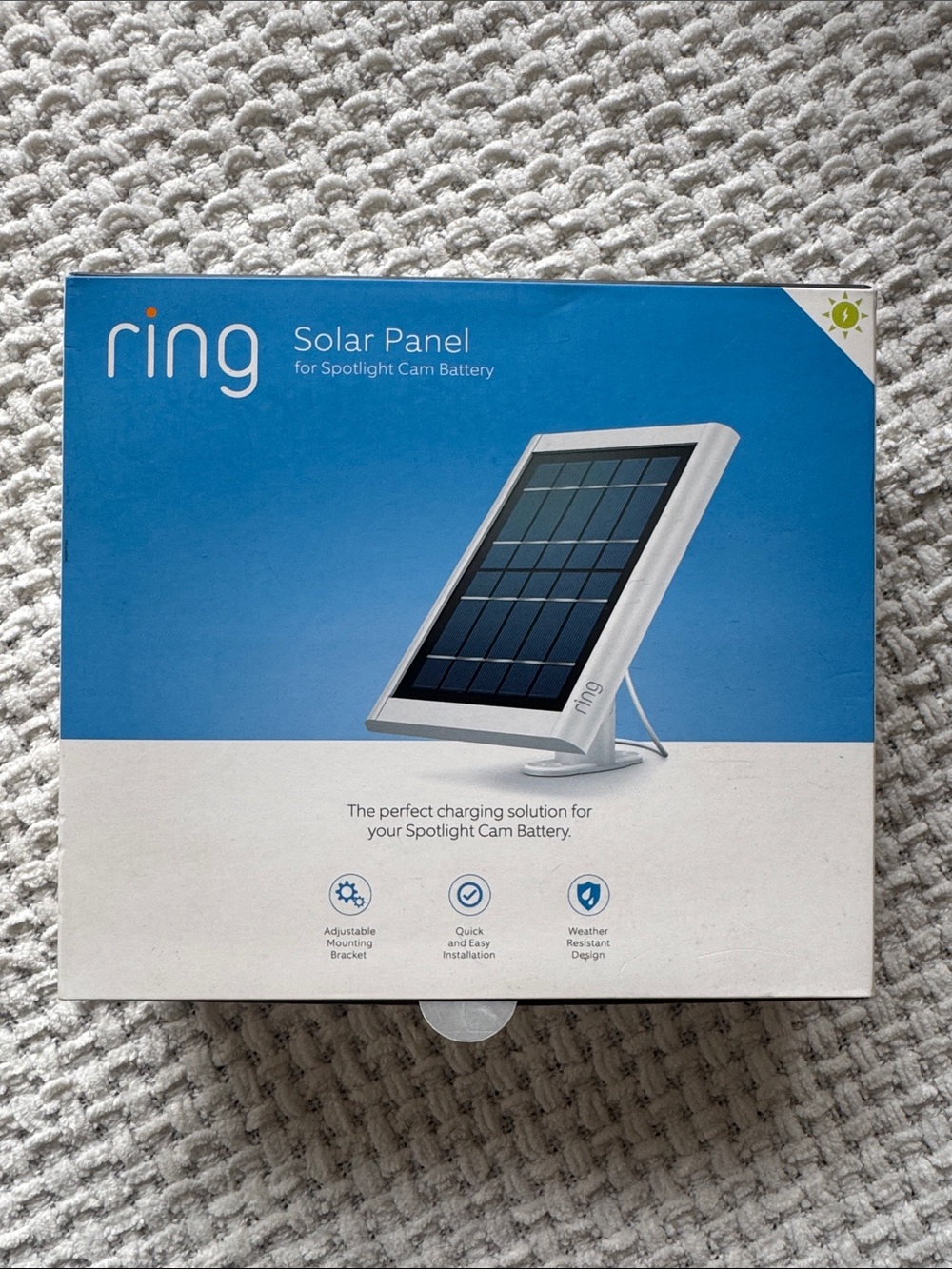 Ring Solar Panel for Spotlight Cam Battery